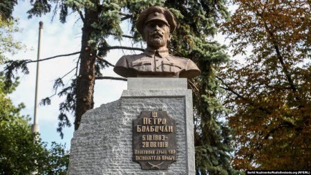 В Киеве открыли памятник Петру Болбочану, освободившему Крым от большевиков