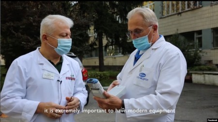 USAID надало українським лікарням обладнання, що рятує життя хворих на COVID-19