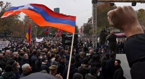 В Ереване прошла массовая манифестация с требованием отставки Пашиняна