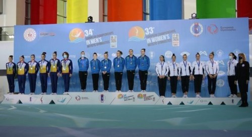 Збірна України здобула історичне золото на ЧЄ зі спортивної гімнастики