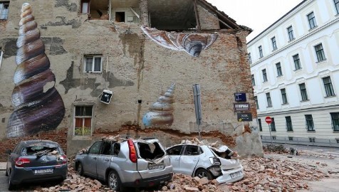 Второе землетрясение в Хорватии