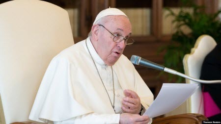 Папа Франциск попередив про загрозу спроб організованих злочинців нажитись на пандемії COVID-19
