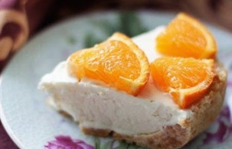 Бабусині страви: "Апельсиновий торт з морозива"