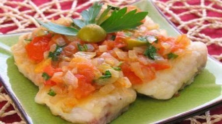 Бабусині страви: "Риба під соусом з оливками"
