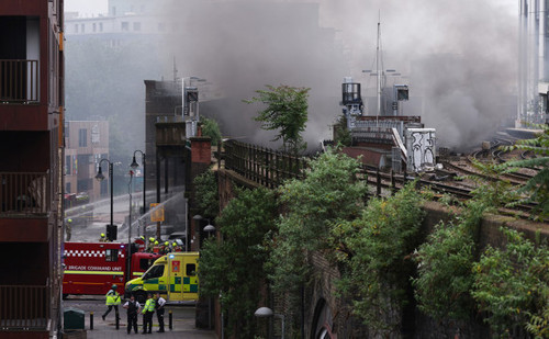 В Лондоне у станции метро произошел взрыв