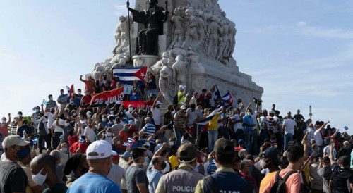 Экономический кризис на Кубе вызвал массовые протесты