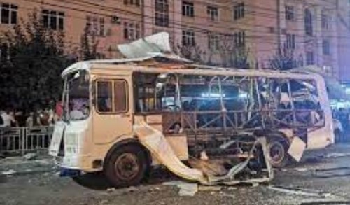Взрыв автобуса в Воронеже: погибла женщина, 18 человек пострадали