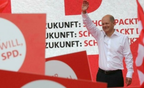 В Германии социал-демократы одержали победу на выборах в бундестаг