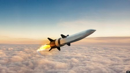 Пентагон провів успішний запуск гіперзвукової ракети