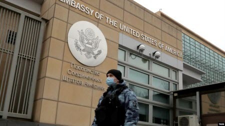 Росія заявила, що деякі дипломати США мають полишити Москву до 31 січня