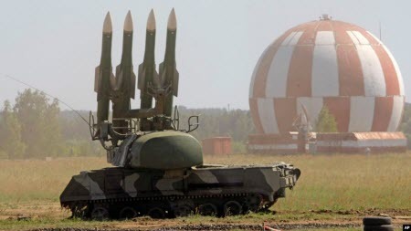 CIT: под Воронежем замечен зенитный ракетный комплекс «Бук»