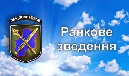 Зведення прес-центру об’єднаних сил станом на 07.00 24 грудня 2021 року