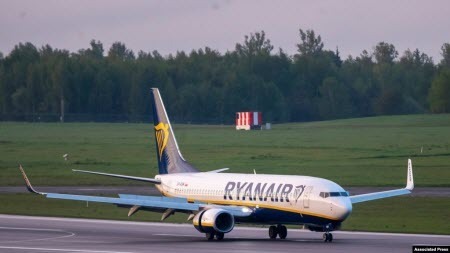 ИКАО представила доклад по инциденту с рейсом Ryanair в Беларуси