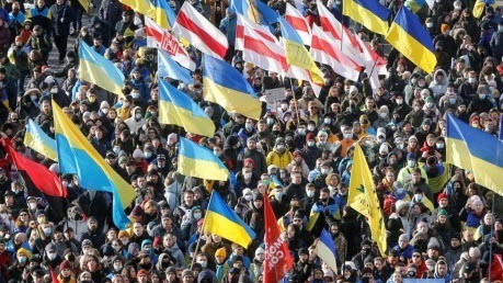 В Киеве прошел Марш единства за Украину