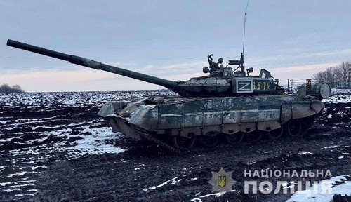 Харківщина не здається – сьогодні в Дергачах поліція знищила два російські танки