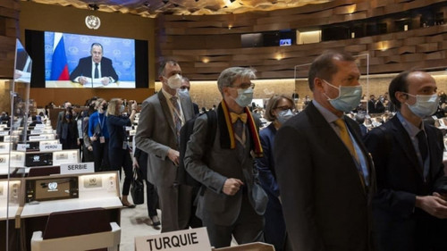 Понад 100 дипломатів ООН залишили залу під час виступу Лаврова у Раді з прав людини