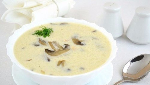 Мамины секреты «Грибной суп с сыром»