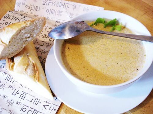 Бабусині страви: "Пряний часниково-вершковий суп"