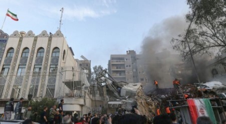 "Атака консульства Ірану в Сирії Ізраїлем" - Антон Швец
