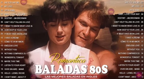 Las Mejores Baladas en Ingles de los 80 y 90 