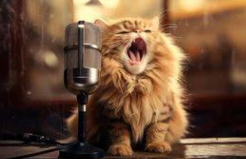 По утрам кот поёт