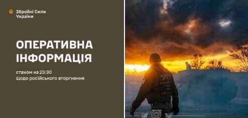 Оперативна інформація станом на 23.30 06.06.2024 щодо російського вторгнення