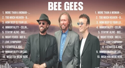 Bee Gees Top Hits Popular Songs Top 10 Song Collection