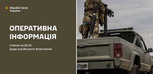 Оперативна інформація станом на 22.00 16.08.2024 щодо російського вторгнення