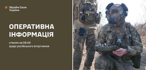 Оперативна інформація станом на 08.00 19.08.2024 щодо російського вторгнення