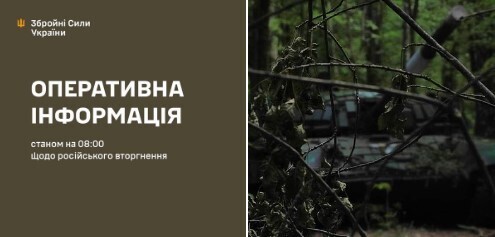 Оперативна інформація станом на 08.00 30.08.2024 щодо російського вторгнення