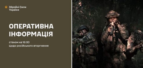 Оперативна інформація станом на 16.00 18.09.2024 щодо російського вторгнення