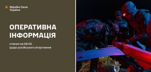 Оперативна інформація станом на 08.00 11.10.2024 щодо російського вторгнення