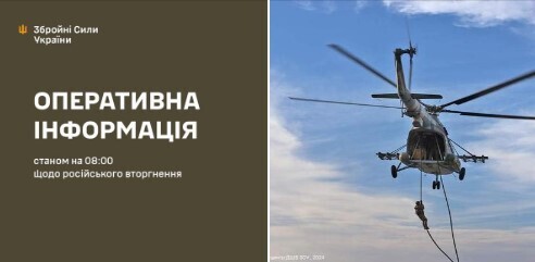 Оперативна інформація станом на 08.00 27.10.2024 щодо російського вторгнення