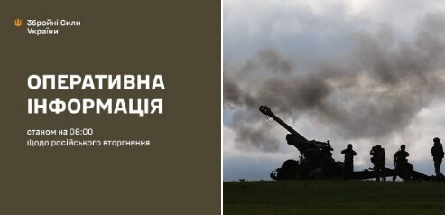 Оперативна інформація станом на 08.00 05.11.2024 щодо російського вторгнення