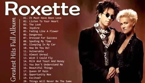 R O X E T T E Greatest Hits Full Album