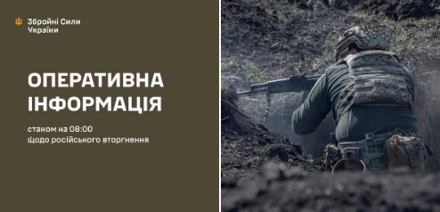 Оперативна інформація станом на 08.00 20.11.2024 щодо російського вторгнення