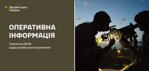 Оперативна інформація станом на 08.00 15.12.2024 щодо російського вторгнення