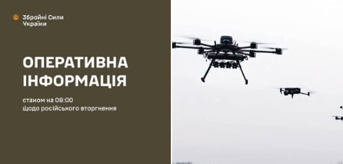 Оперативна інформація станом на 08.00 07.01.2025 щодо російського вторгнення