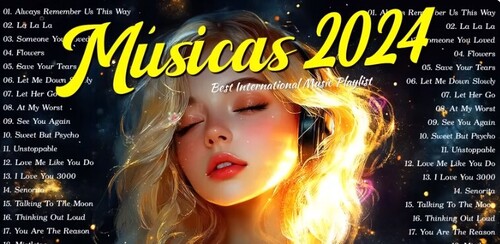 As Músicas Internacionais Mais Ouvidas de 2024