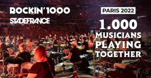 Rockin'1000 Full concert at Stade de France, Paris 2022