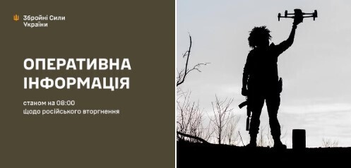 Оперативна інформація станом на 08.00 24.01.2025 щодо російського вторгнення