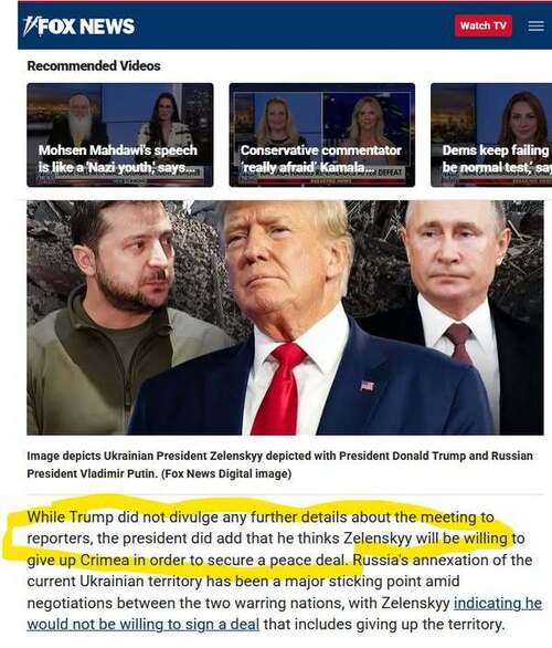 "Президент Трамп розповів, про що говорив із Зеленським під час віртуальної зустрічі у Ватикані" - Юрій Ніколов