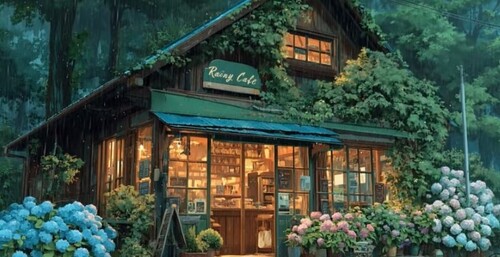 Rainy Café Jazz 
