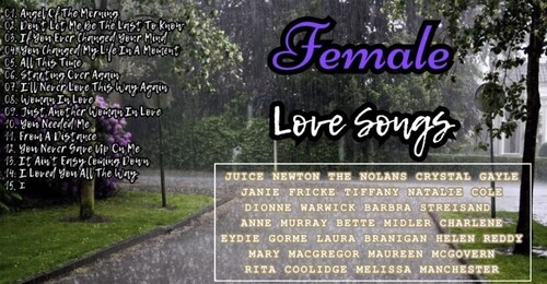 Female Love Songs from various Artists