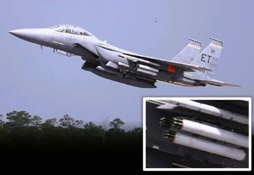 "Истребители F-15E Strike Eagle получили на вооружение первые блоки с ракетами APKWS II" - Александр Коваленко
