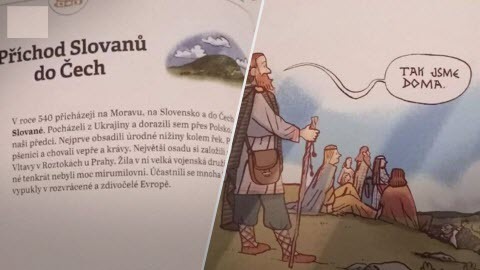 "У Чехії виник скандал з приводу шкільного підручника з історії, де вказано, що чехи прийшли з території України" - Джон Сміт