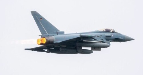 Британія призупинила виробництво винищувачів Eurofighter Typhoon