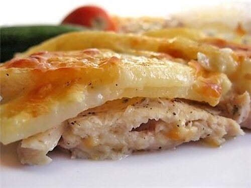 Маміни секрети "Філе морського язика з картоплею в мультиварці"