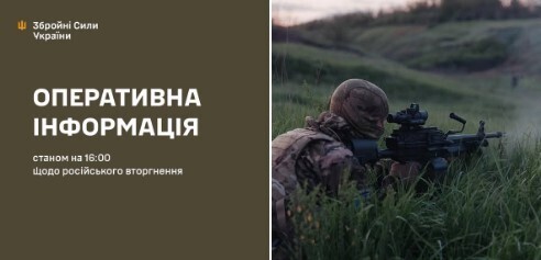 Оперативна інформація станом на 16:00 15.07.2025 щодо російського вторгнення