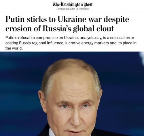 The Washington Post о стратегической слепоте Кремля, разрушительных последствиях войны в Украине